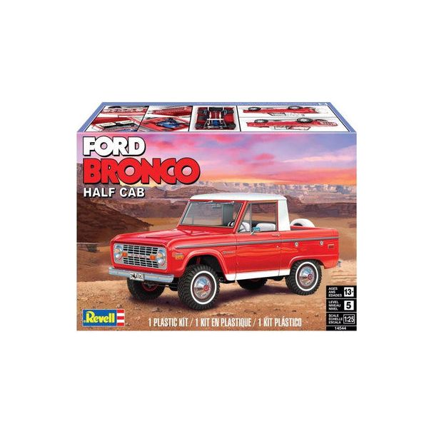 Revell 1/25 FORD BRONCO HALF CAB - Revell - ModelCars.com