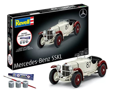 Revell 1/32 Mercedes Benz SSKL - Skill Level 4-Revell-ModelCars.com