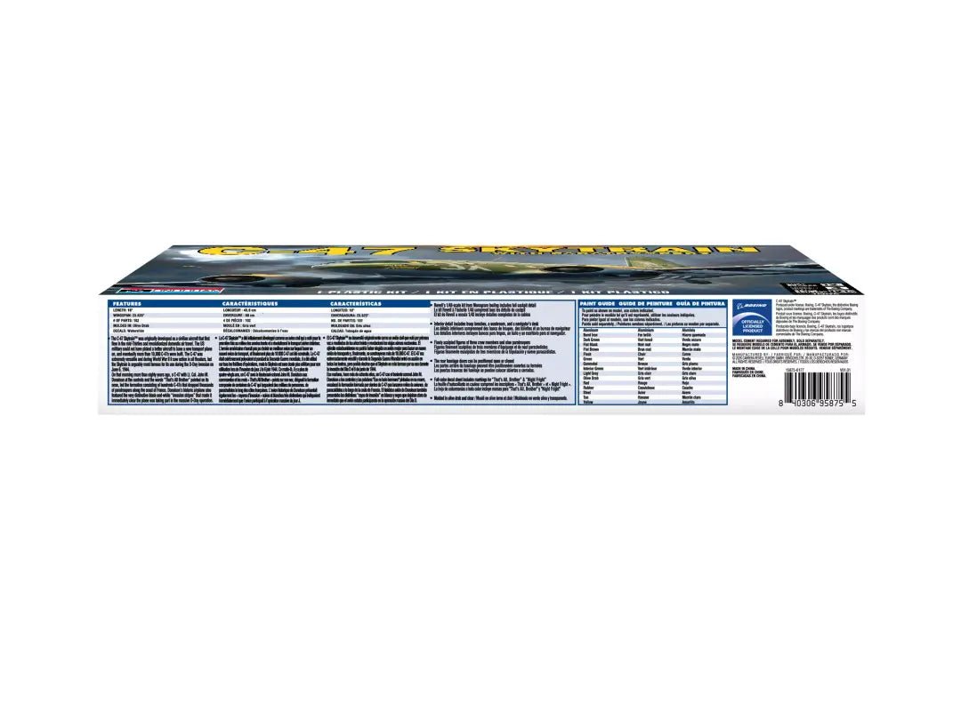 Revell 1/48 C-47 Skytrain - Skill Level 4-Revell-ModelCars.com
