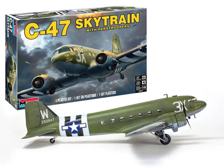 Revell 1/48 C-47 Skytrain - Skill Level 4-Revell-ModelCars.com