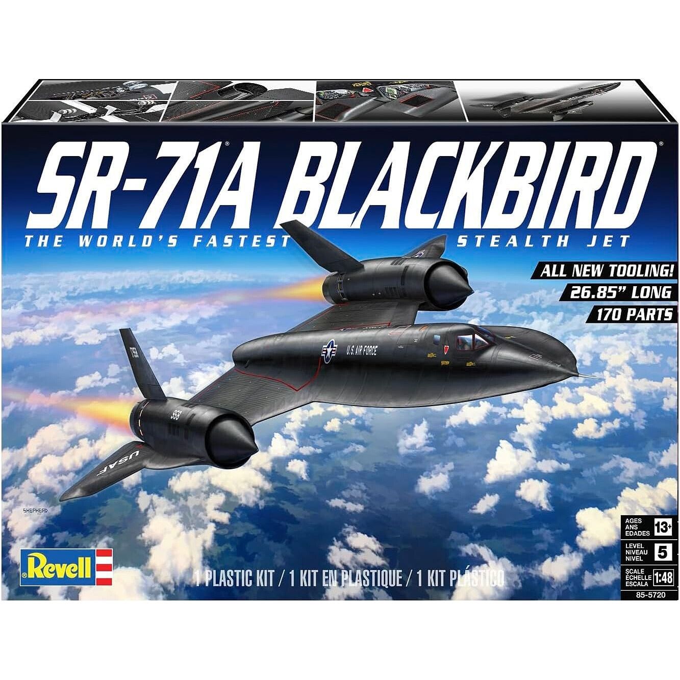 Revell 1/48 SR - 71A Blackbird - Revell - ModelCars.com