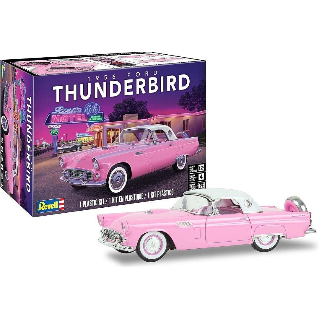 Revell 1956 Ford Thunderbird 1/24 Scale Model Kit - Revell - ModelCars.com