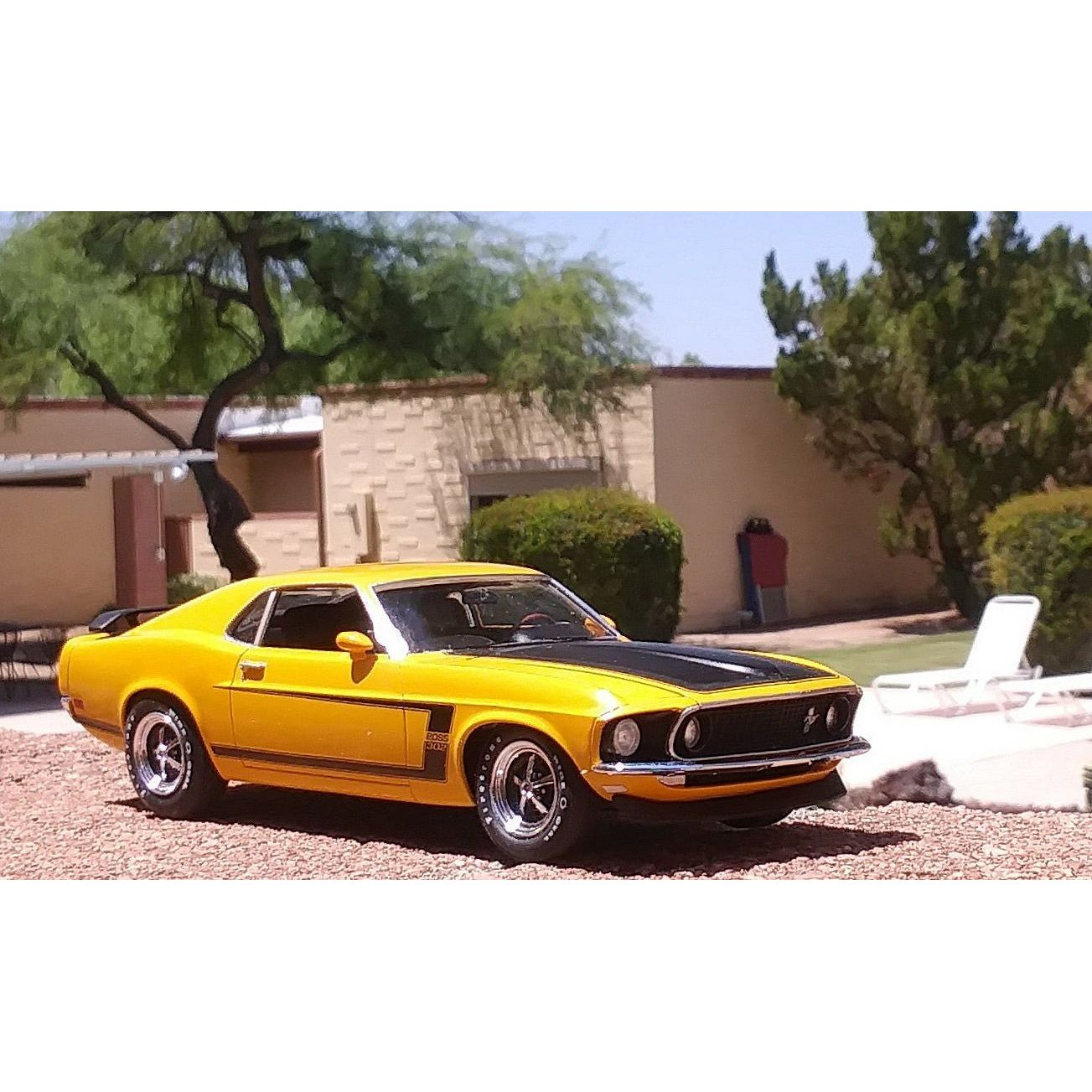 Revell 1969 Boss 302 Mustang Scale 1/25 model kit - Revell - ModelCars.com