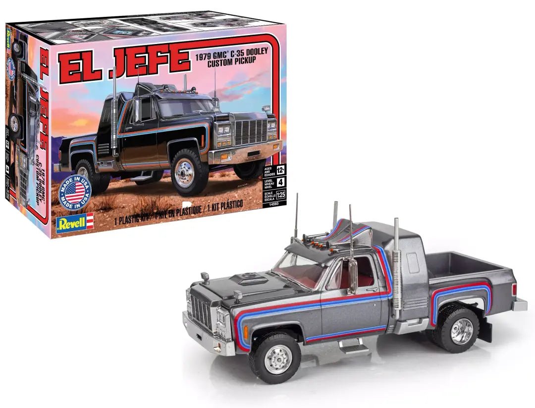 Revell 1979 GMC C-30 Dooley Pickup "El Jefe" - Skill Level 4-Revell-ModelCars.com