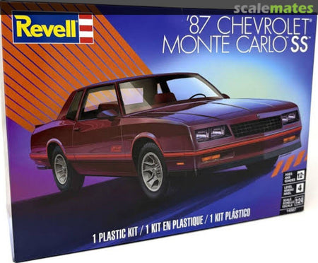 Revell '87 Chevrolet Monte Carlo SS - Skill Level 4-Revell-ModelCars.com