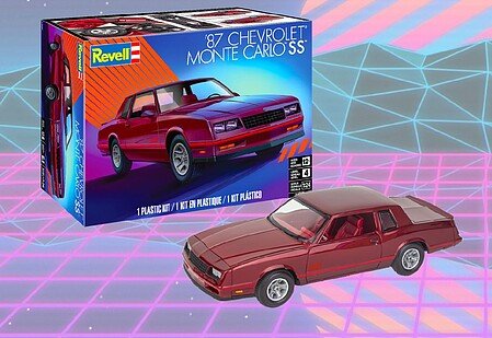 Revell '87 Chevrolet Monte Carlo SS - Skill Level 4-Revell-ModelCars.com