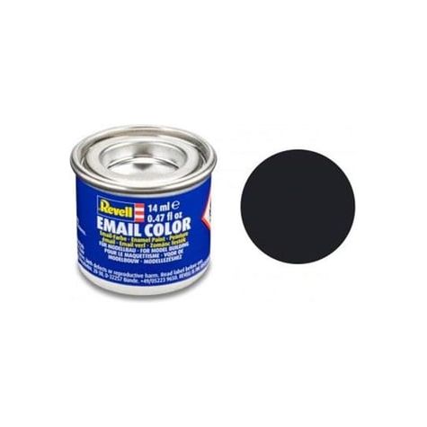 Revell Models BLACK MAT ENAMEL-Revell-ModelCars.com