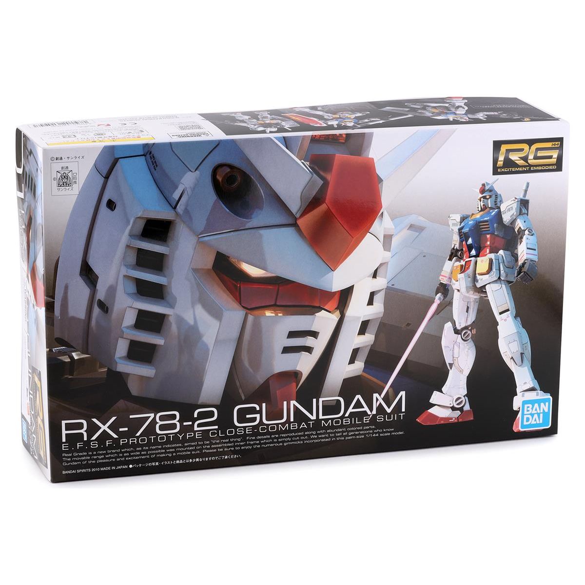 RG 01 RX - 78 - 2 Gundam - Bandai - ModelCars.com