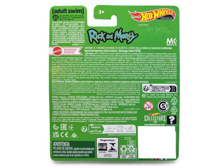 Rick's Ship Silver "Rick and Morty" (2013-Current) TV Series "Pop Culture" Series Diecast Model Car by Hot Wheels-Hotwheels-ModelCars.com