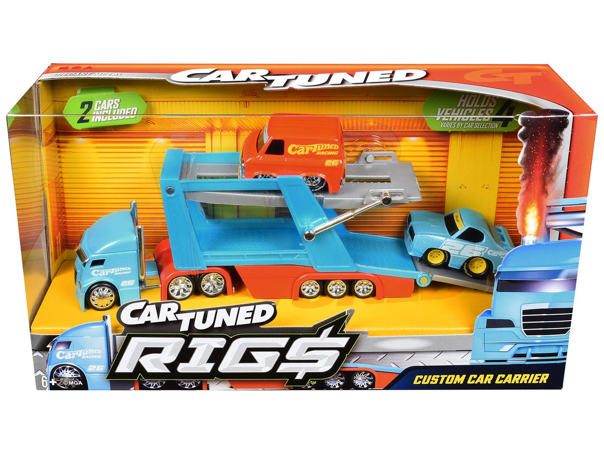 "Rigs Car Hauler" Series 2 Set of 3 pieces Diecast Model Cars by CarTuned-Car Tuned-ModelCars.com