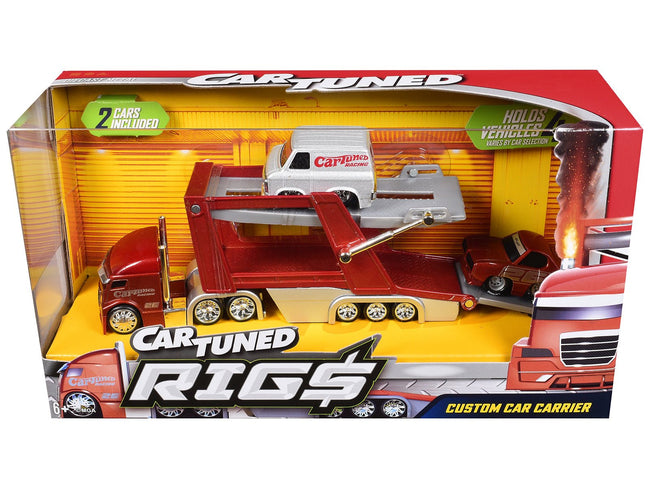 "Rigs Car Hauler" Series #2B Set of 3 pieces Diecast Model Cars by CarTuned-Car Tuned-ModelCars.com