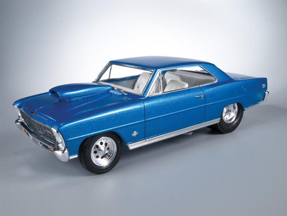 1966 Chevy Nova Pro Street Rod 1:25 Scale Model Kit by AMT