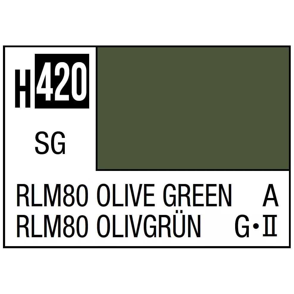 RLM80 OLIVE GREEN - Mr Hobby - ModelCars.com
