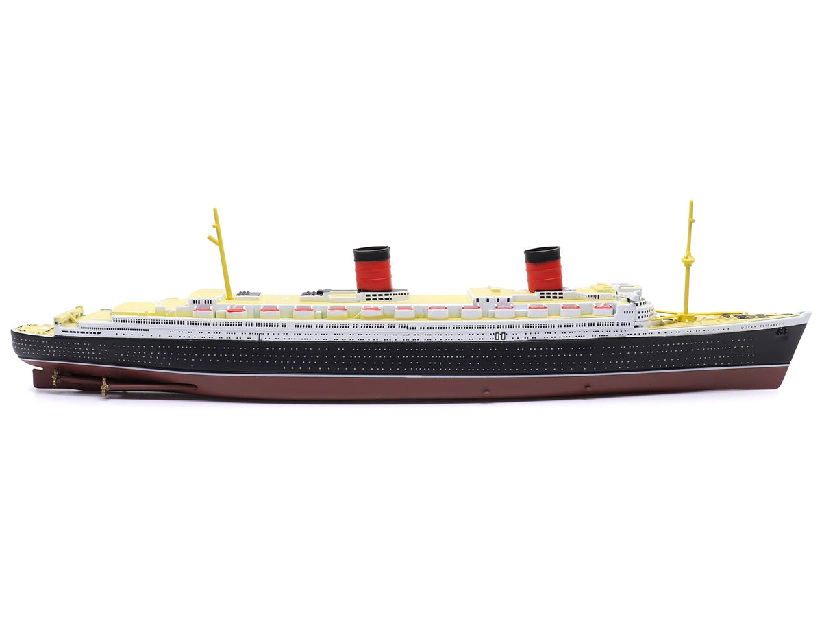 RMS Queen Elizabeth Passenger Ship 1/1250 Diecast Model by Legendary Cruise Ships-Dragon Models-ModelCars.com