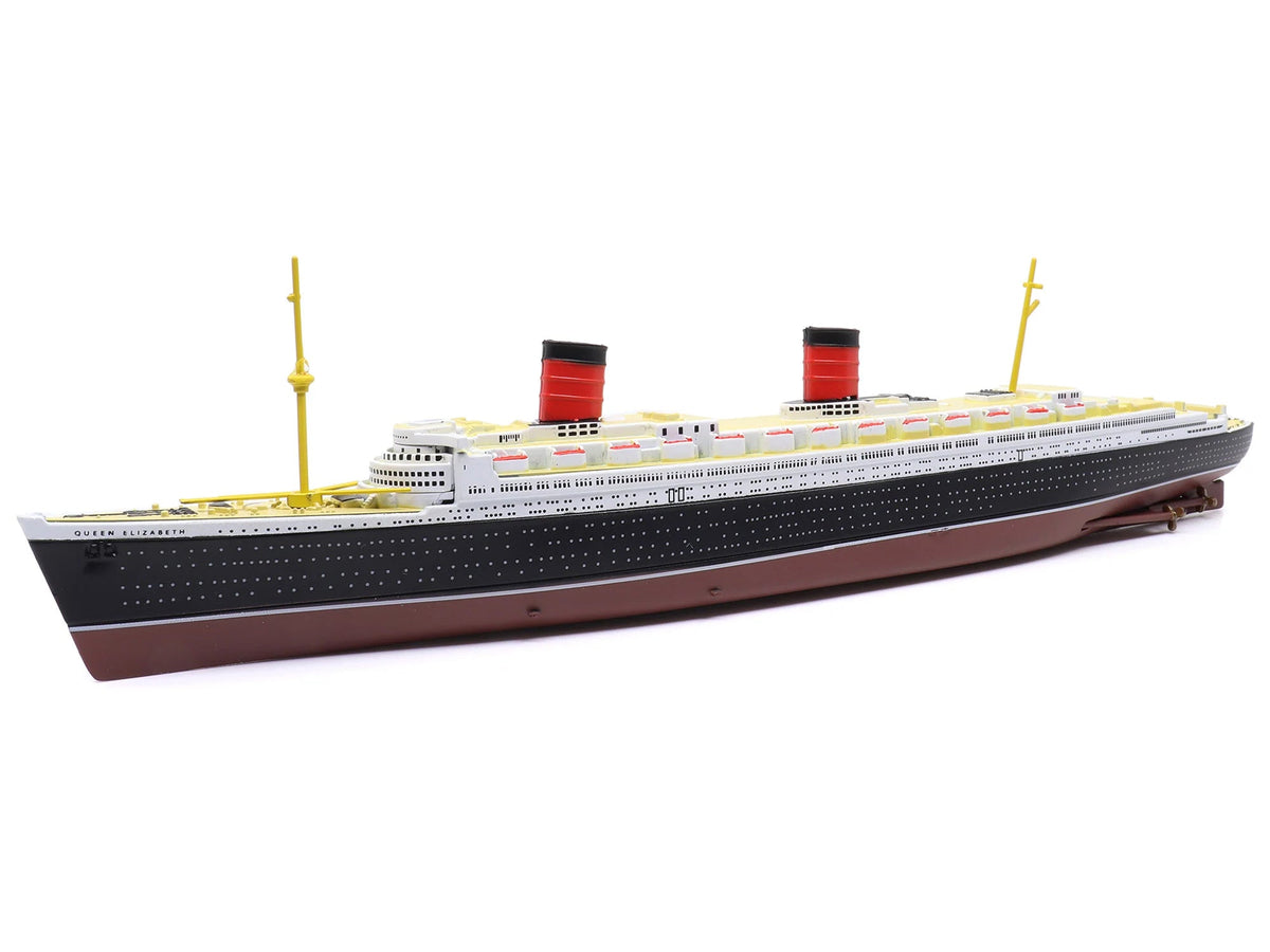 RMS Queen Elizabeth Passenger Ship 1/1250 Diecast Model by Legendary Cruise Ships-Dragon Models-ModelCars.com