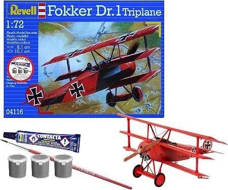 Revell 1/72 Fokker DR.1 Triplane - Level 4