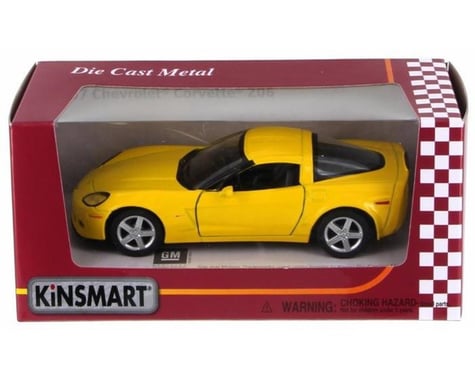 Yellow Chevrolet Corvette Z06 diecast model rmx850967