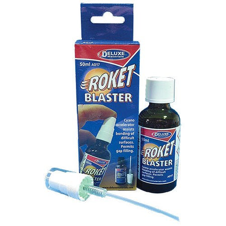 ROKET BLASTER CYANO 50G - Deluxe Materials - ModelCars.com