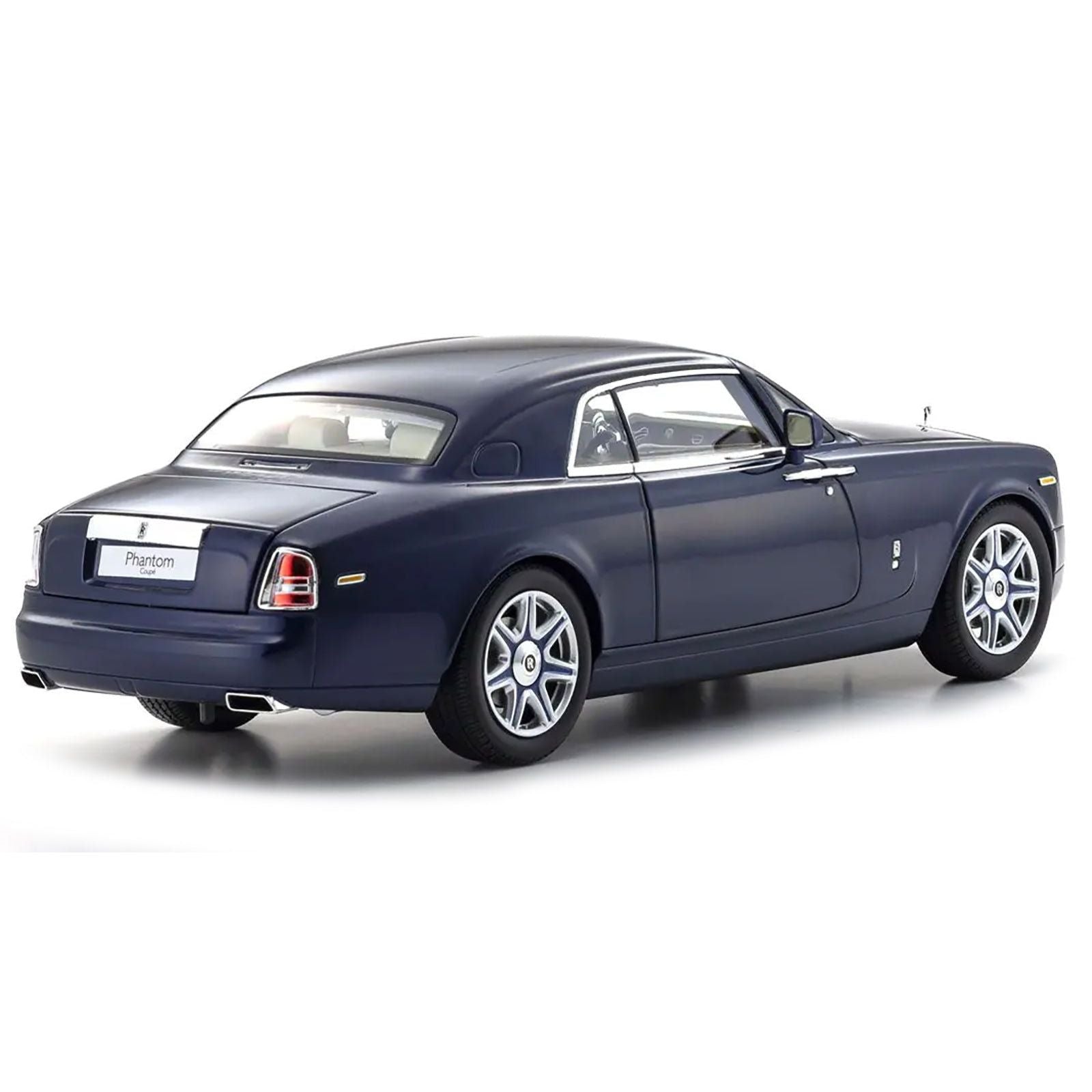 Rolls Royce Phantom Coupe Blue Metallic 1/18 Diecast Model Car by Kyosho - Kyosho - ModelCars.com
