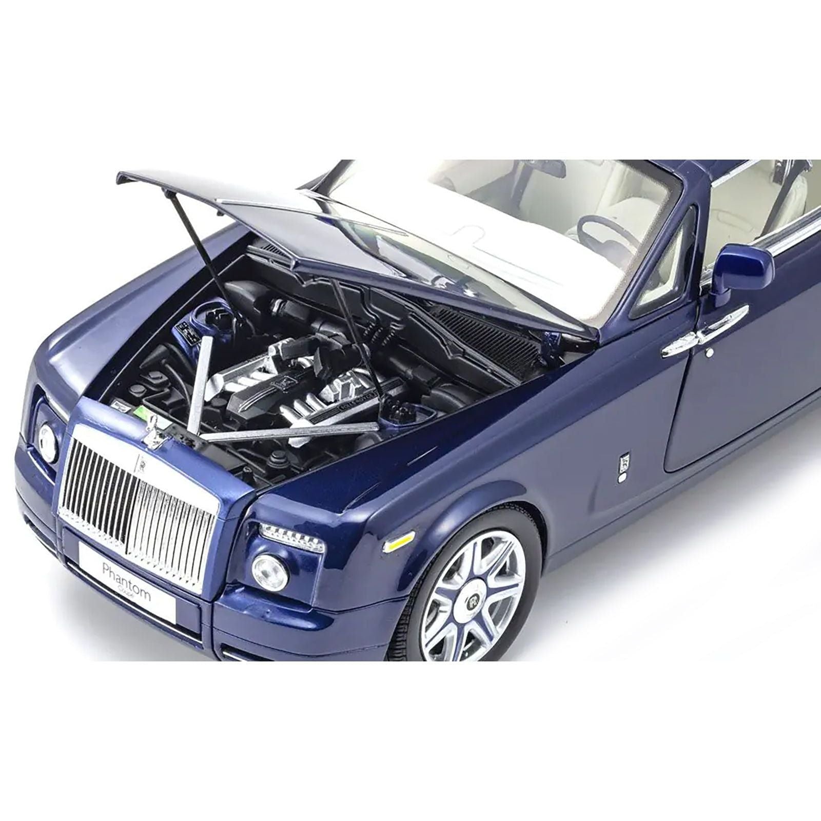 Rolls Royce Phantom Coupe Blue Metallic 1/18 Diecast Model Car by Kyosho - Kyosho - ModelCars.com