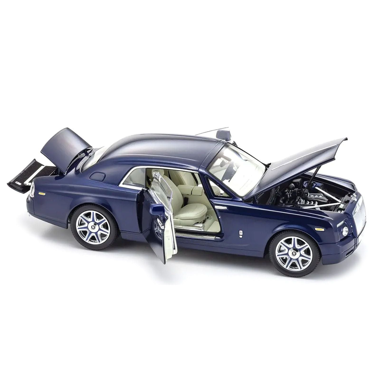 Rolls Royce Phantom Coupe Blue Metallic 1/18 Diecast Model Car by Kyosho - Kyosho - ModelCars.com