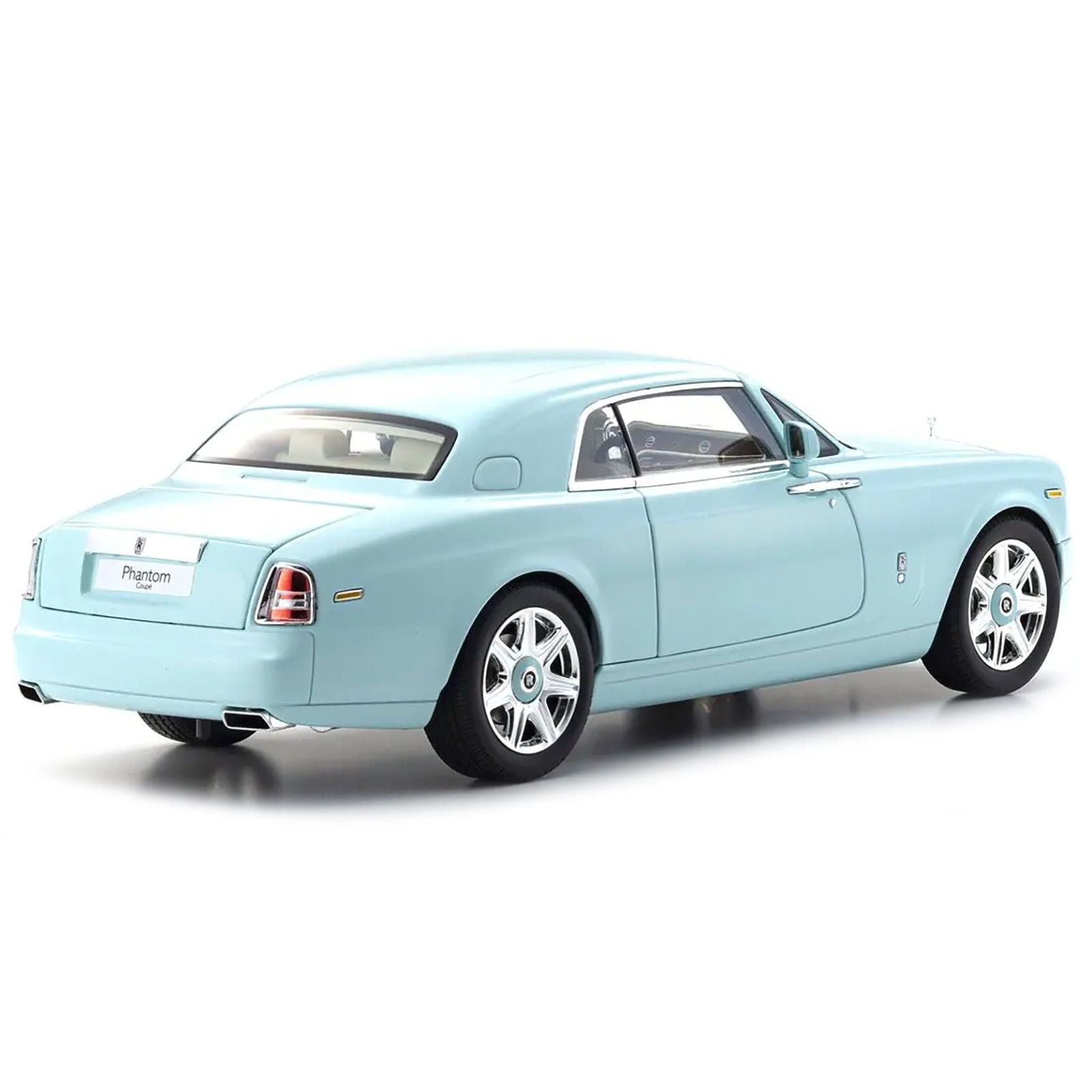 Rolls Royce Phantom Coupe Turquoise 1/18 Diecast Model Car by Kyosho - Kyosho - ModelCars.com