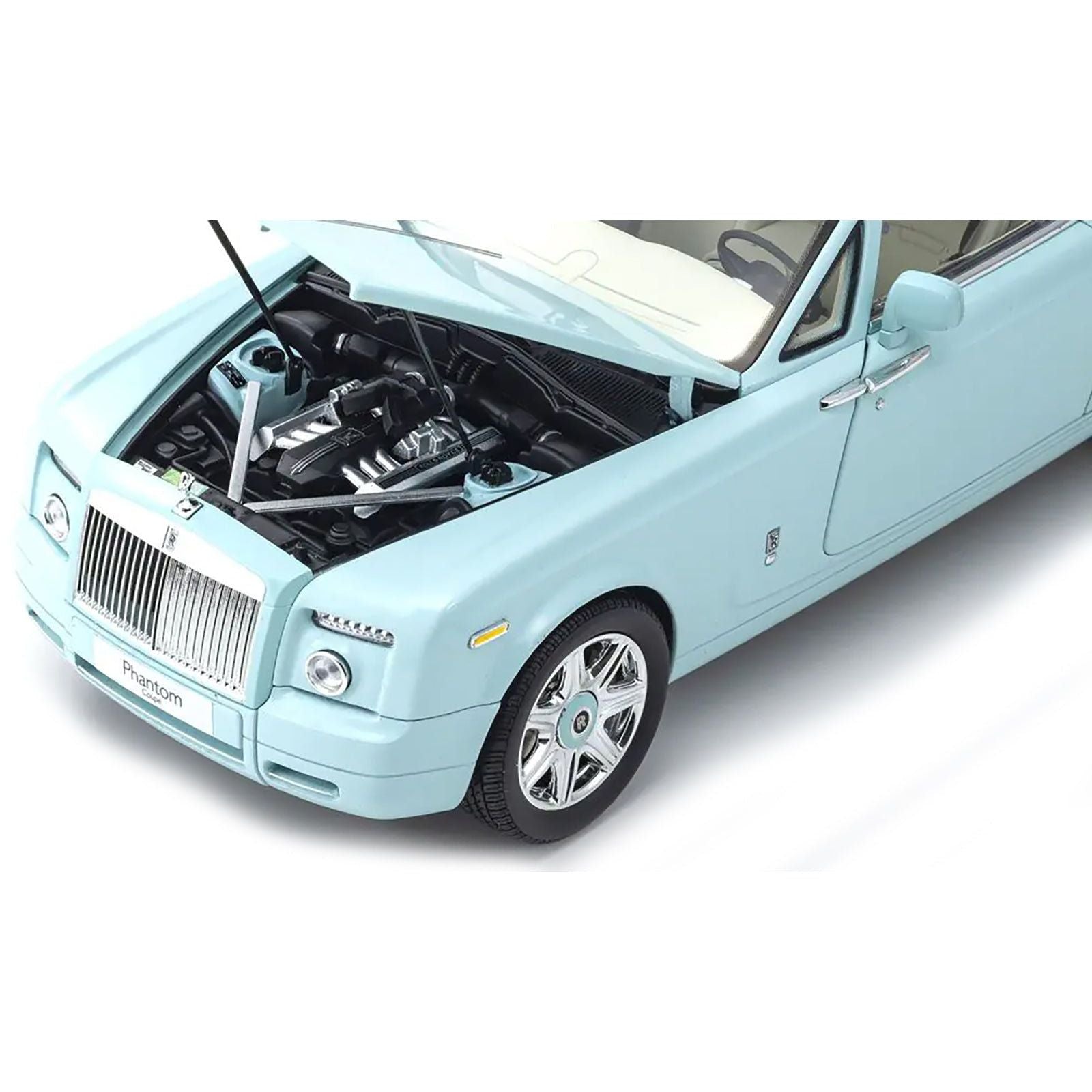 Rolls Royce Phantom Coupe Turquoise 1/18 Diecast Model Car by Kyosho - Kyosho - ModelCars.com