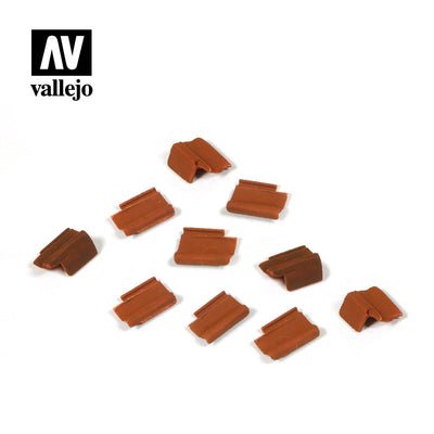 ROOF TILES SET - Vallejo - ModelCars.com