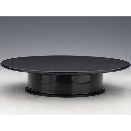 Rotary Display Turntable Stand Medium 10 Inches with Black Top for 1/64 1/43 1/32 1/24 1/18 Scale Models by Autoart-Autoart-ModelCars.com