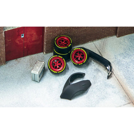 "Rotiform HUR" Wheels and Parts Designed for RWB Models for 1/64 Model Cars by Tarmac Works - Tarmac Works - ModelCars.com