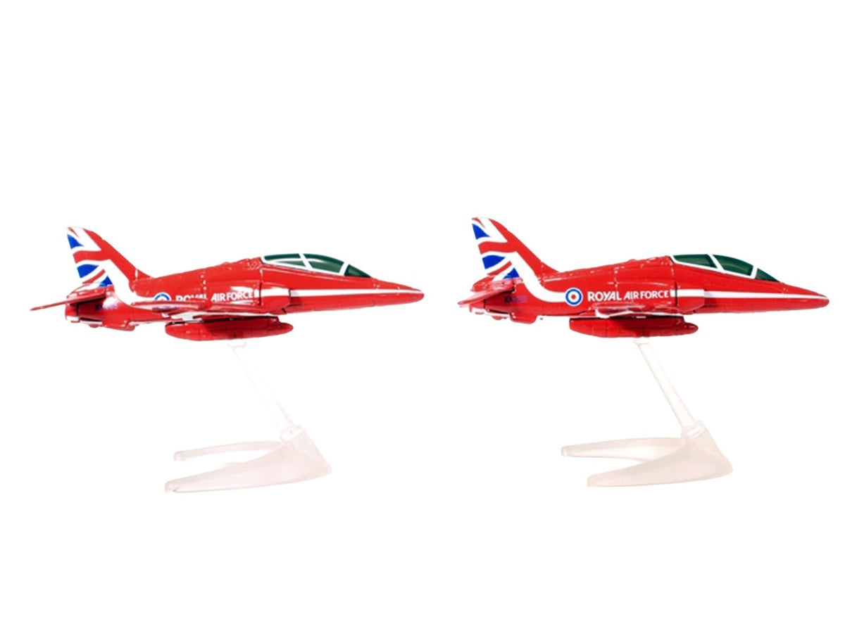 Royal Air Force "Red Arrows" Synchro Pair Set of 2 Planes Diecast Models by Corgi-Corgi-ModelCars.com