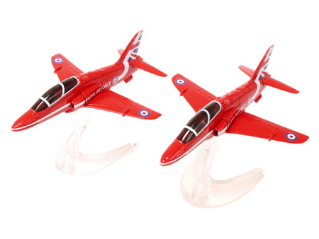 Royal Air Force "Red Arrows" Synchro Pair Set of 2 Planes Diecast Models by Corgi-Corgi-ModelCars.com