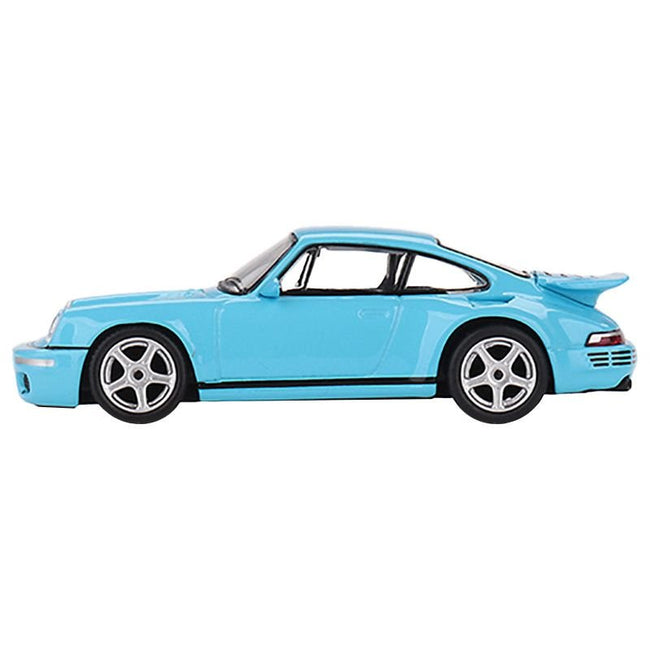 RUF CTR Anniversary Bayrisch Himmelblau Light Blue Limited Edition to 3000 pieces Worldwide 1/64 Diecast Model Car by True Scale Miniatures - True Scale Miniatures - ModelCars.com