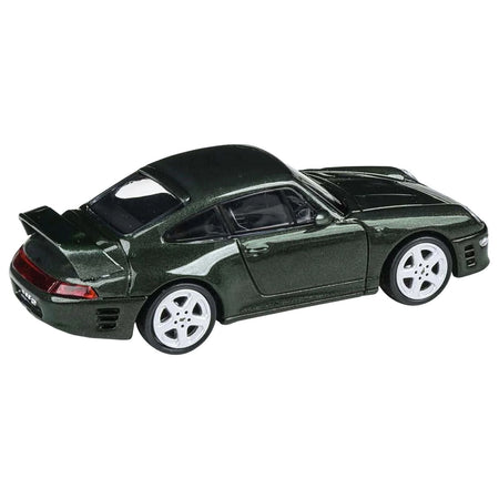 RUF CTR2 Forest Green Metallic 1/64 Diecast Model Car by Paragon Models - Paragon - ModelCars.com