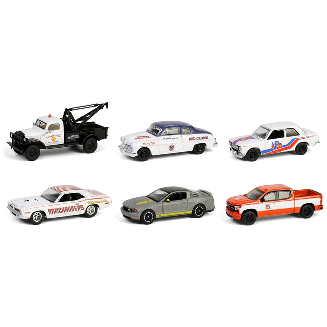 "Running on Empty" 6 piece Set Series 17 1/64 Diecast Model Cars by Greenlight-Greenlight-ModelCars.com