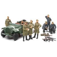 Russian Field Car GAZ - 67B w/Officers - Tamiya - ModelCars.com