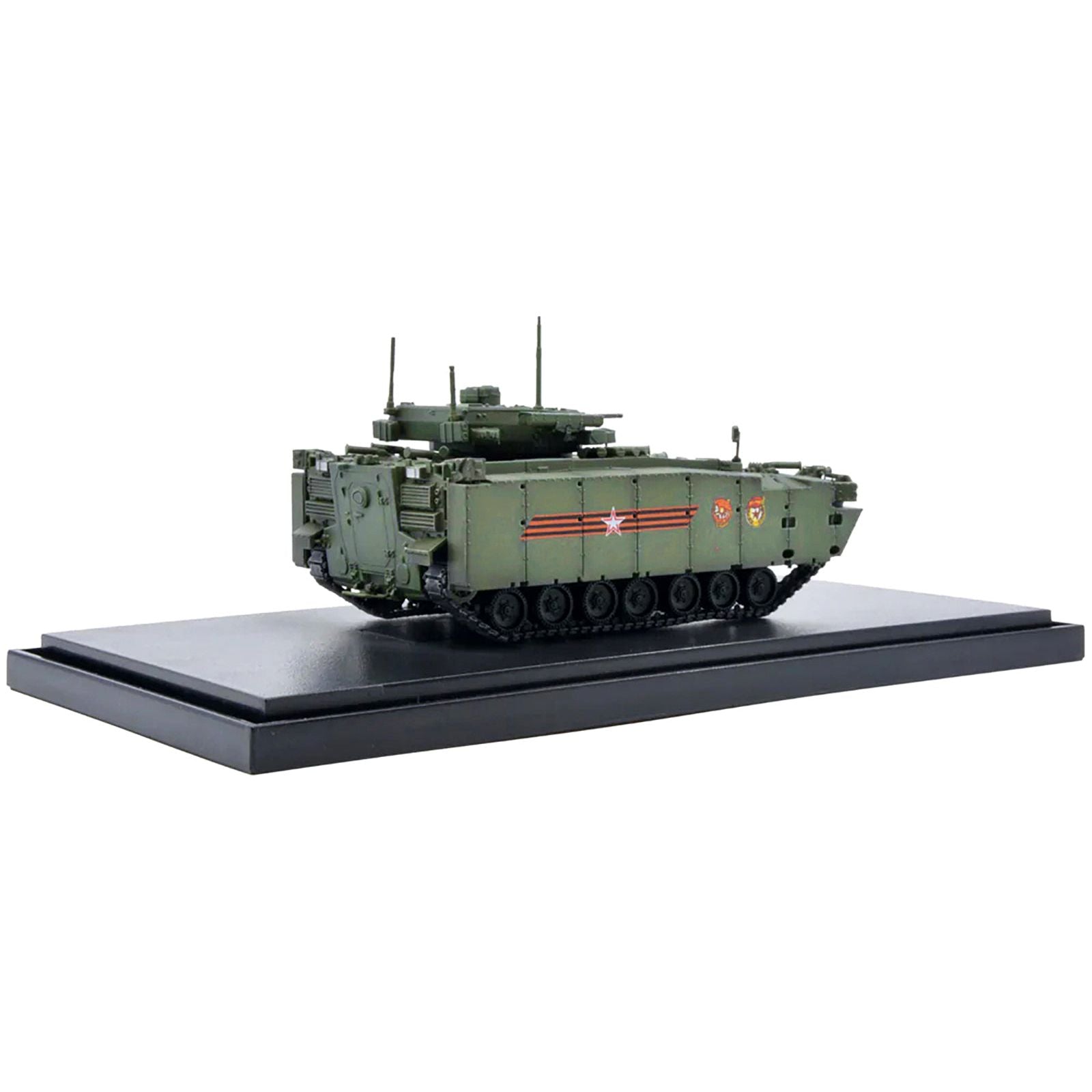 Russian (Object 695) Kurganets - 25 Infantry Fighting Vehicle with Four Kornet - EM Guided Missiles - Moscow Victory Day Parade 1/72 Diecast Model by Panzerkampf - Panzerkampf - ModelCars.com