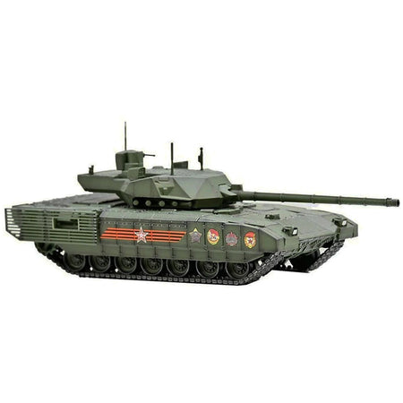 Russian T14 Armata MBT (Main Battle Tank) Green Camouflage "Armor Premium" Series 1/72 Diecast Model by Panzerkampf - Panzerkampf - ModelCars.com