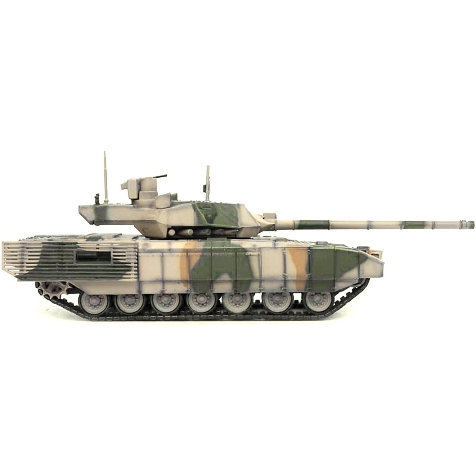 Russian T14 Armata MBT (Main Battle Tank) Multi - Camouflage "Armor Premium" Series 1/72 Diecast Model by Panzerkampf - Panzerkampf - ModelCars.com