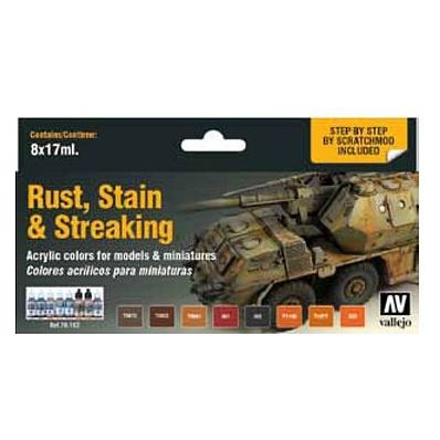 RUST,STAIN & STREAKIN (8) - Vallejo - ModelCars.com