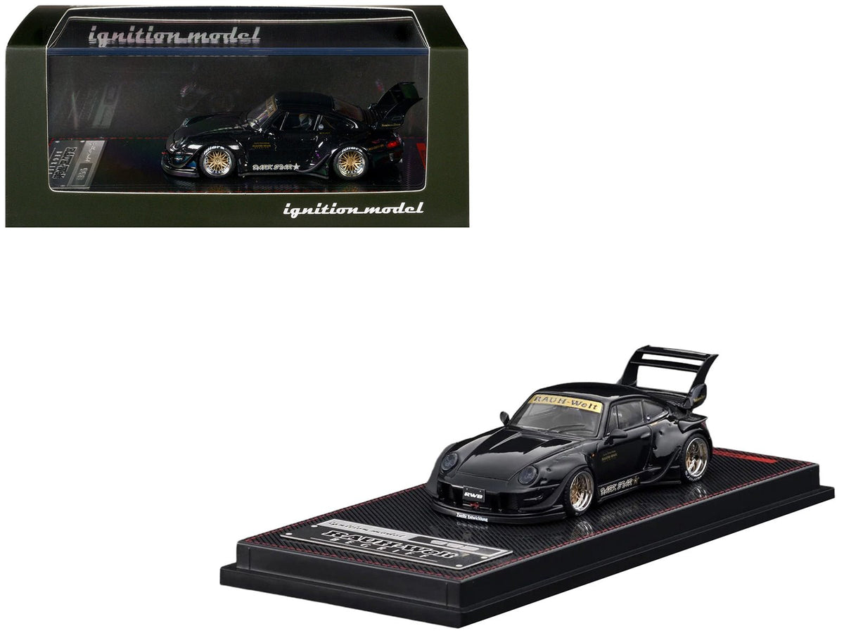 RWB 993 "Dark Star" Black 1/64 Diecast Model Car by Ignition Model-Ignition Model-ModelCars.com