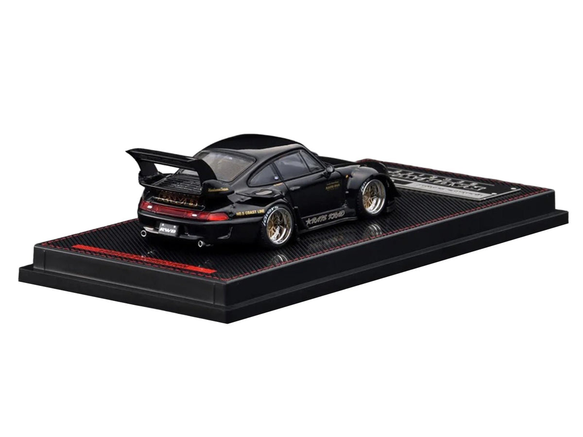 RWB 993 "Dark Star" Black 1/64 Diecast Model Car by Ignition Model-Ignition Model-ModelCars.com