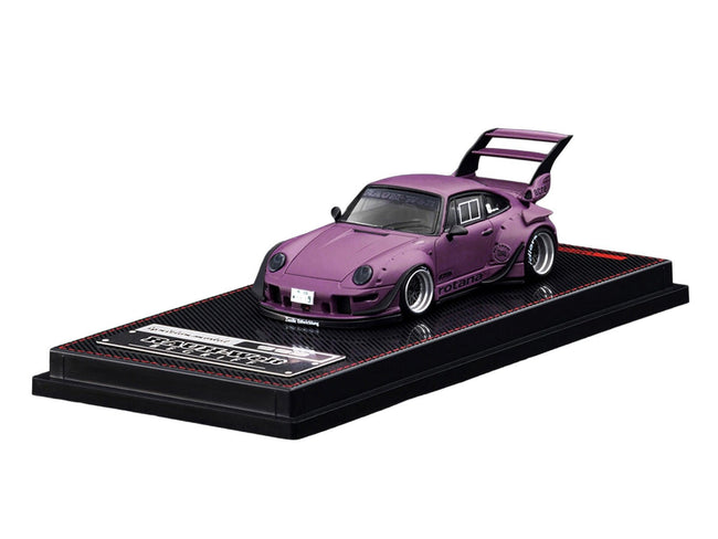 RWB 993 "Rotana" Matt Purple 1/64 Diecast Model Car by Ignition Model-Ignition Model-ModelCars.com