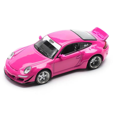 RWB 997 Pink 1/64 Diecast Model Car by Pop Race-Pop Race-ModelCars.com