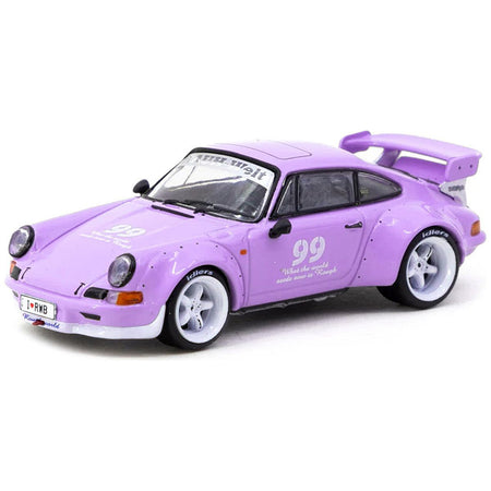 RWB Backdate 99 Violetta Purple "Idlers 12 hours" (2016) "Hobby64" Series 1/64 Diecast Model Car by Tarmac Works - Tarmac Works - ModelCars.com