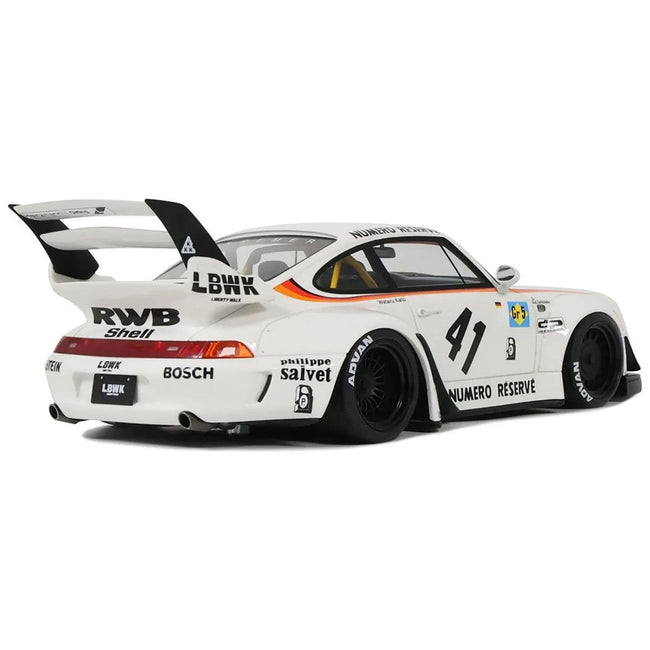 RWB Bodykit "Kato - San" 41 White 1/18 Model Car by GT Spirit - GT Spirit - ModelCars.com