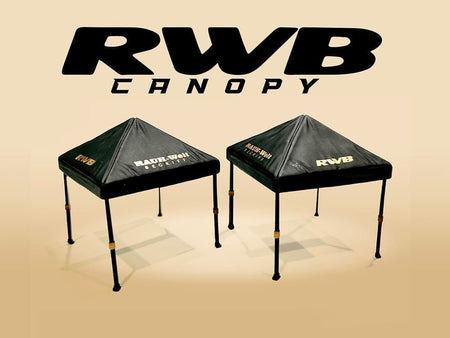 "RWB (RAUH-Welt BEGRIFF)" Canopy 2 Piece Set Black Limited Edition for 1/64 Scale Models by American Diorama-American Diorama-ModelCars.com