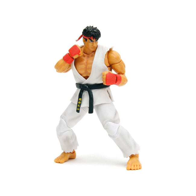 Ryu 6" Moveable Figure with Accessories and Alternate Head and Hands "Ultra Street Fighter II: The Final Challengers" (2017) Video Game model by Jada-Jada-ModelCars.com