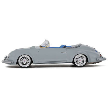 S - Klub Outlawd Speedster Nardo Gray with Blue Interior 1/18 Model Car by GT Spirit - GT Spirit - ModelCars.com