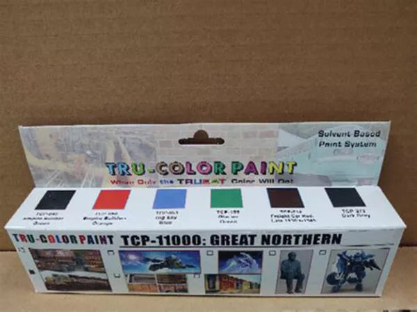 Tru-Color RR GREAT NORTHERN PT SET      